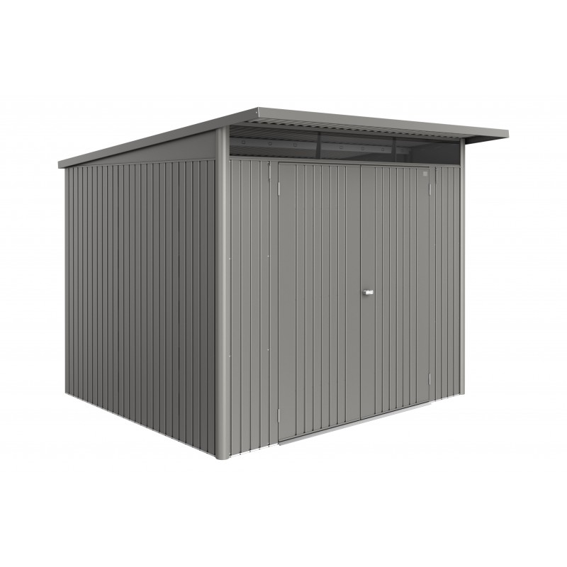 AVANTGARDE A6 ECO Biohort Metal Garden Shed with Double Door