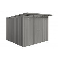 AVANTGARDE A7 ECO Biohort Metal Garden Shed with Double Door