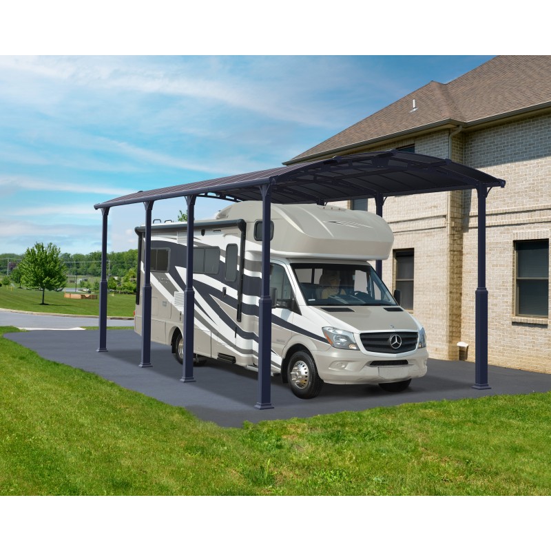 Canopia Alpine Alto RV Carport in Aluminum 3.6 X 8.6 m