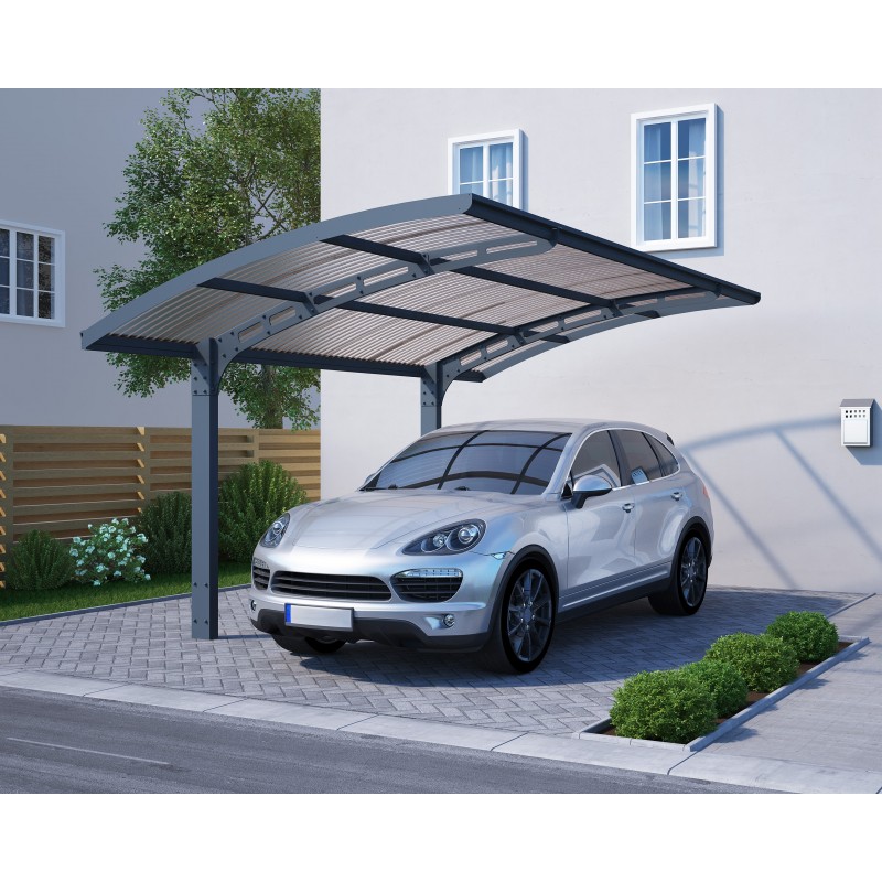 Canopia Arizona Wave Carport in Aluminum 3 X 5 m