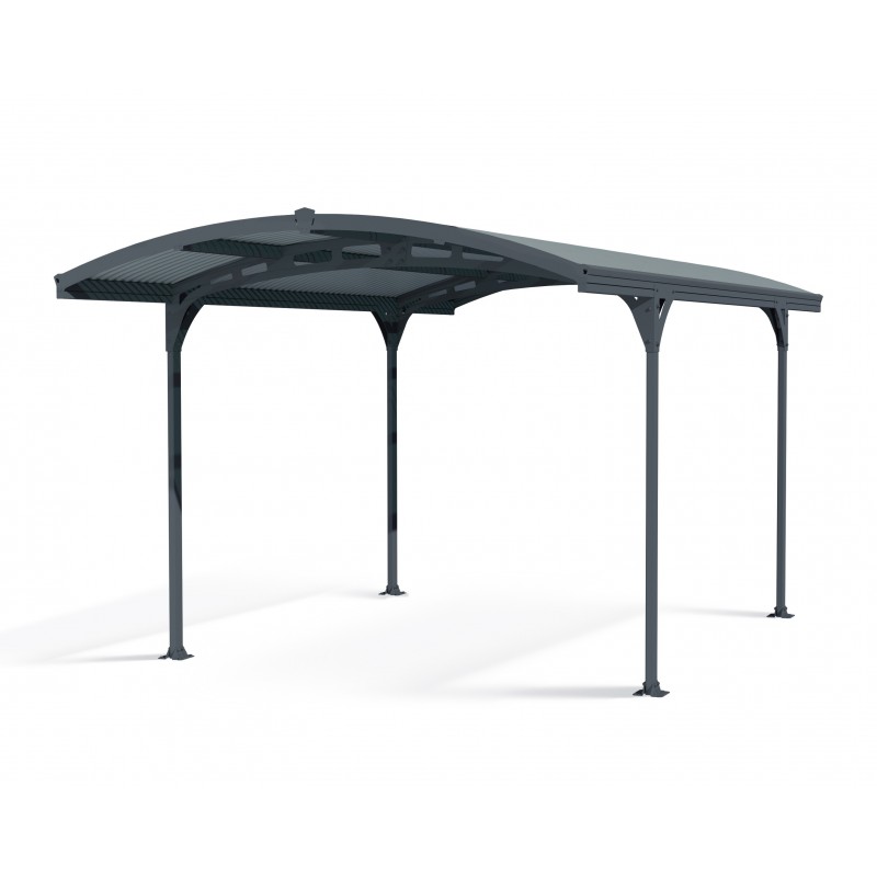 Canopia Atlas Carport in Aluminum 3 X 5 m