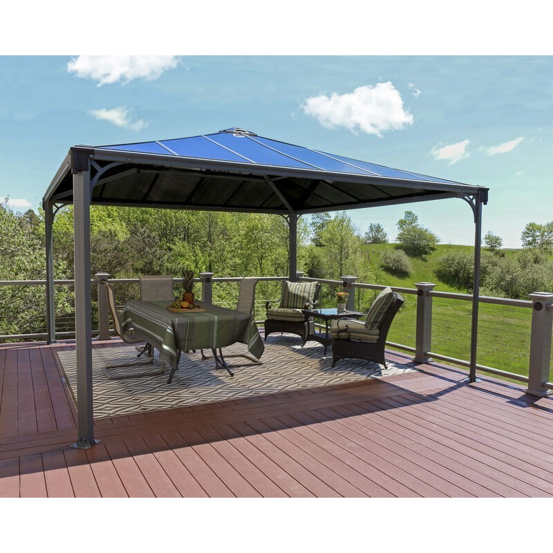 Canopia Palermo Aluminum Gazebo 4.3X4.3 m