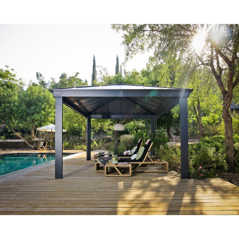 Canopia Dallas Aluminum Gazebo 3.6X5 m