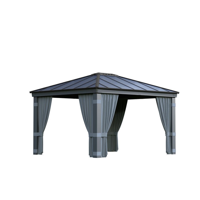 Canopia Set Di Tende Per Gazebo Dallas 3.6X4.3 m