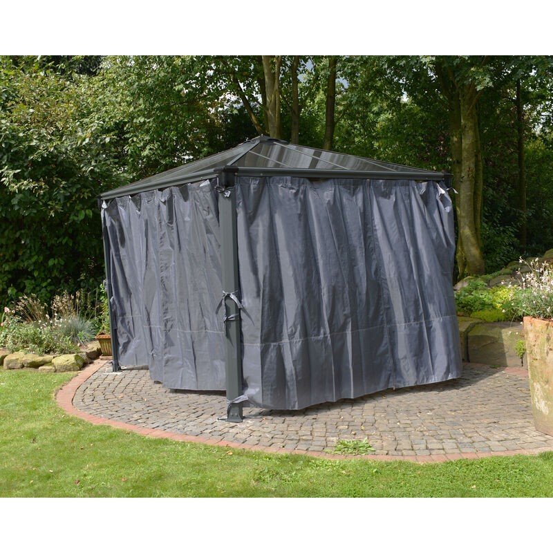 Canopia Set Di Tende Per Gazebo Palermo E Milano 3.7X2.2 m