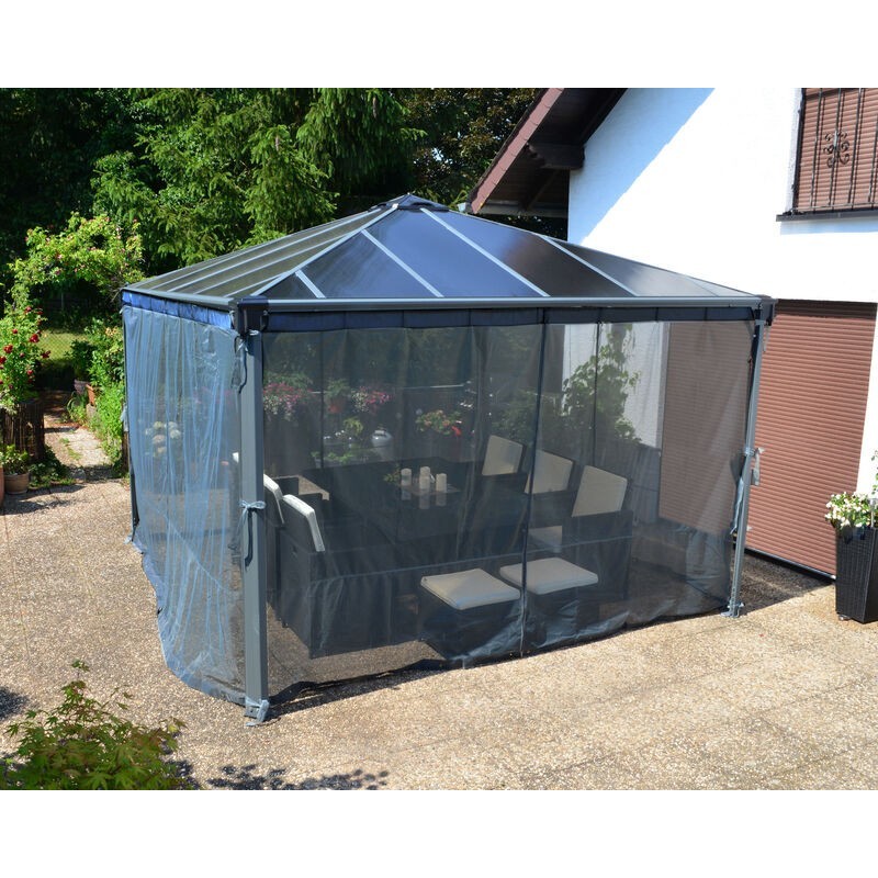 Canopia Rete Antizanzare Per Gazebo Palermo E Milano 3.7X2.2 m