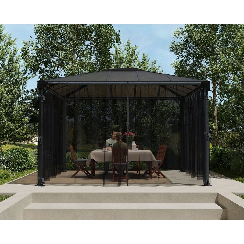 Canopia Rete Antizanzare Per Gazebo Palermo E Milano 3.7X2.2 m