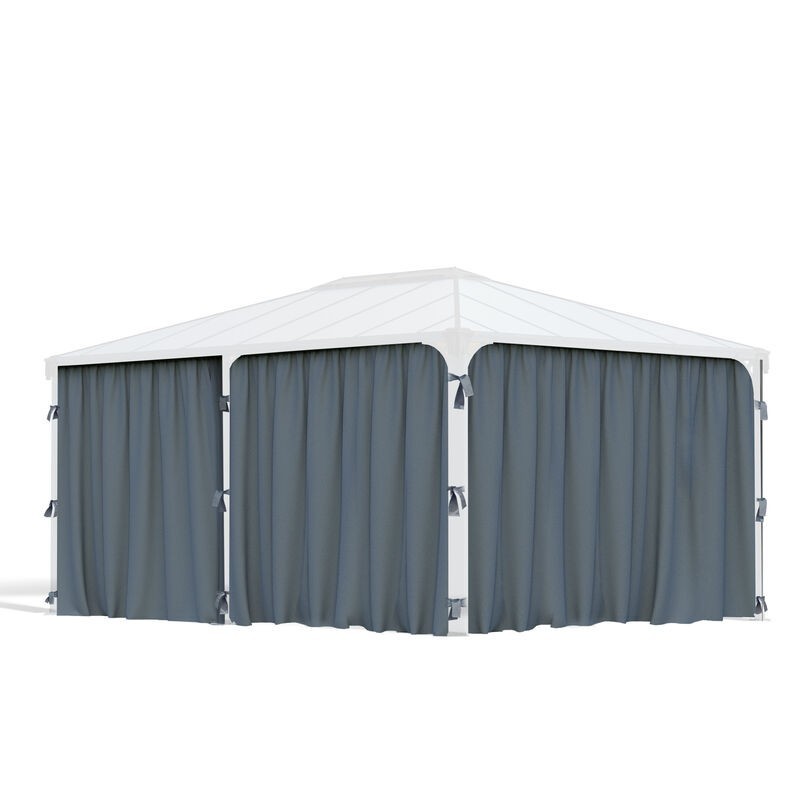 Canopia Set Di Tende Per Gazebo Martinique 4.7X2.2 m