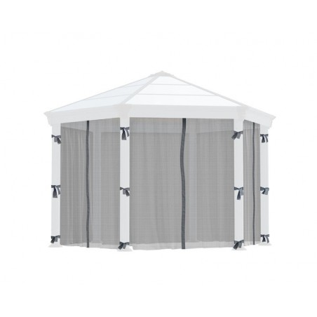 Canopia Hexagonal Mosquito Net for Gazebo Monaco / Rome 2.3X2.2 m