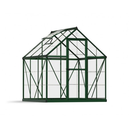 Canopia Harmony Transparent Garden Greenhouse in Polycarbonate 186X185X208 cm Green