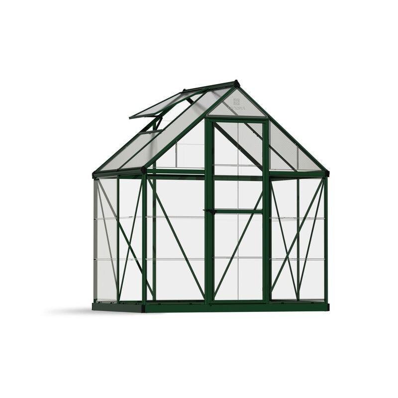 Canopia Hybrid Garden Greenhouse in Polycarbonate 126X185X208 cm Green