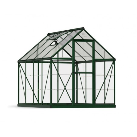 Canopia Hybrid Garden Greenhouse in Polycarbonate 247X185X208 cm Green