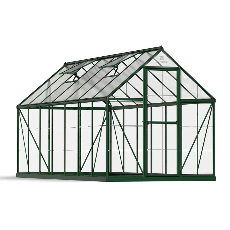 Canopia Hybrid Garden Greenhouse in Polycarbonate 426X185X208 cm Green