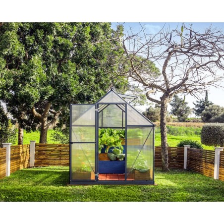 Canopia Hybrid Garden Greenhouse in Polycarbonate 426X185X208 cm Green