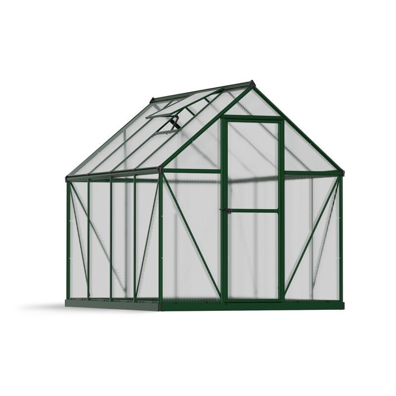 Canopia Mythos Double Layer Garden Greenhouse in Polycarbonate 247X185X208 cm Green