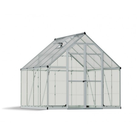 Canopia Balance Hybrid Garden Greenhouse in Polycarbonate 247X244x229 cm Silver