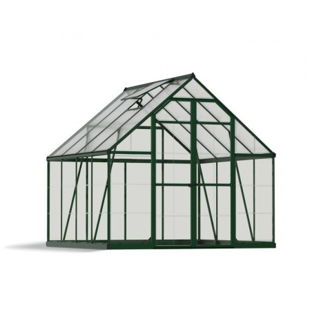 Canopia Balance Hybrid Garden Greenhouse in Polycarbonate 247X244x229 cm Green