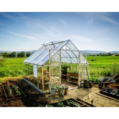 Canopia Balance Hybrid Garden Greenhouse in Polycarbonate 366X304X257 cm Silver