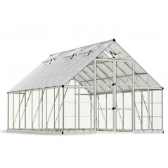 Canopia Balance Hybrid Garden Greenhouse in Polycarbonate 484X304X257 cm Silver