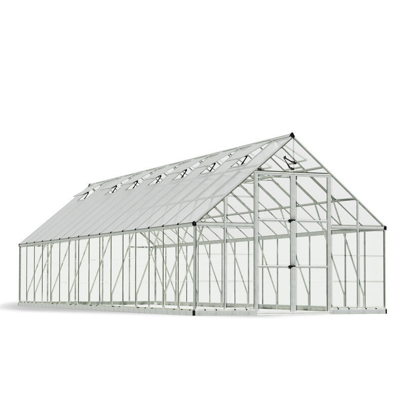 Canopia Balance Hybrid Garden Greenhouse in Polycarbonate 964X304X257 cm Silver