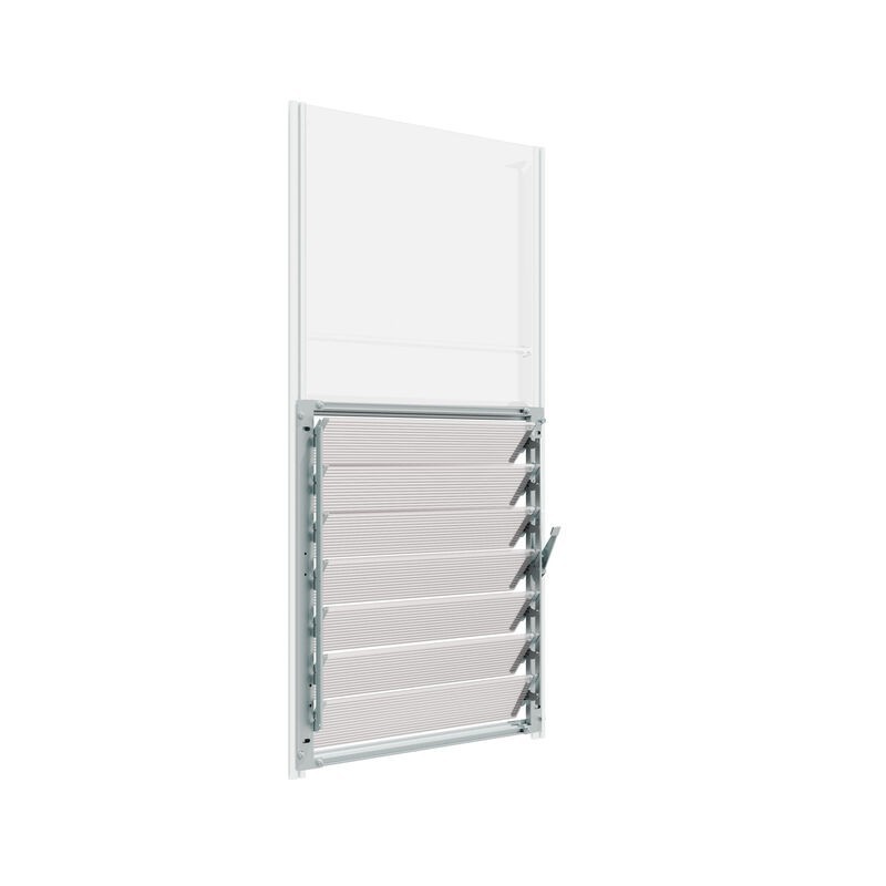 Canopia Slatted Side Window for Greenhouse - Silver