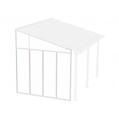 Canopia 3 m Side wall Pergola White