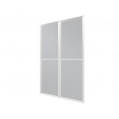 Canopia Set of Mesh Doors for Sanremo Closed Pergola White