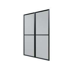 Canopia Set of Mesh Doors for Garda/Sanremo/Ledro Veranda Grey