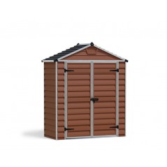 Canopia Skylight Garden Shed in Polycarbonate 90X185X217 cm Amber