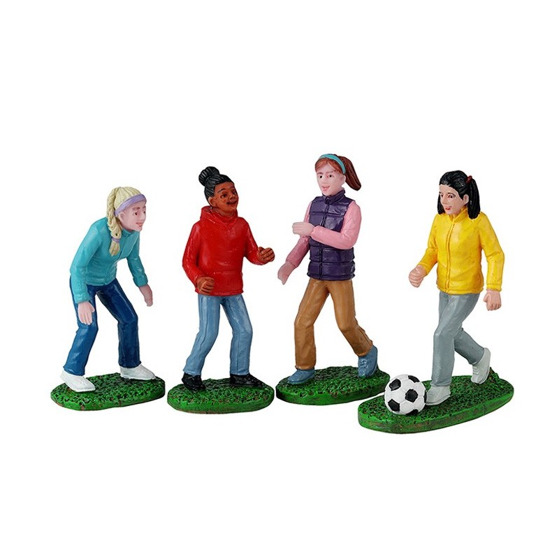 Girls Soccer Game Set Of 4 Cod. 42314