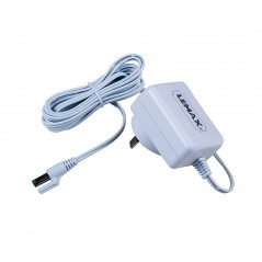 Power Adaptor, 4.5V 100Ma, White, 1-Output, Gs Ref. 44338