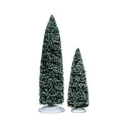 Snowy Juniper Tree Large & Medium Set of 2 Ref. 34664