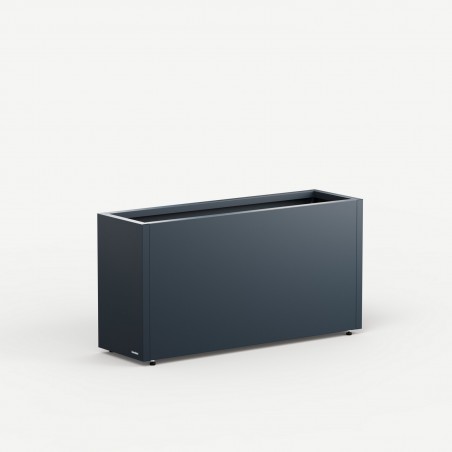 Herstera PLANTER 30 planter in Anthracite metal 100x30x50 cm