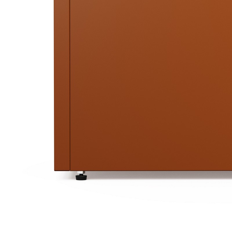 Fioriera Herstera PLANTER 50 in Metallo colore Corten 100x50x50cm