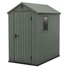 Keter Resin Garden Shed DARWIN 4x6 Green