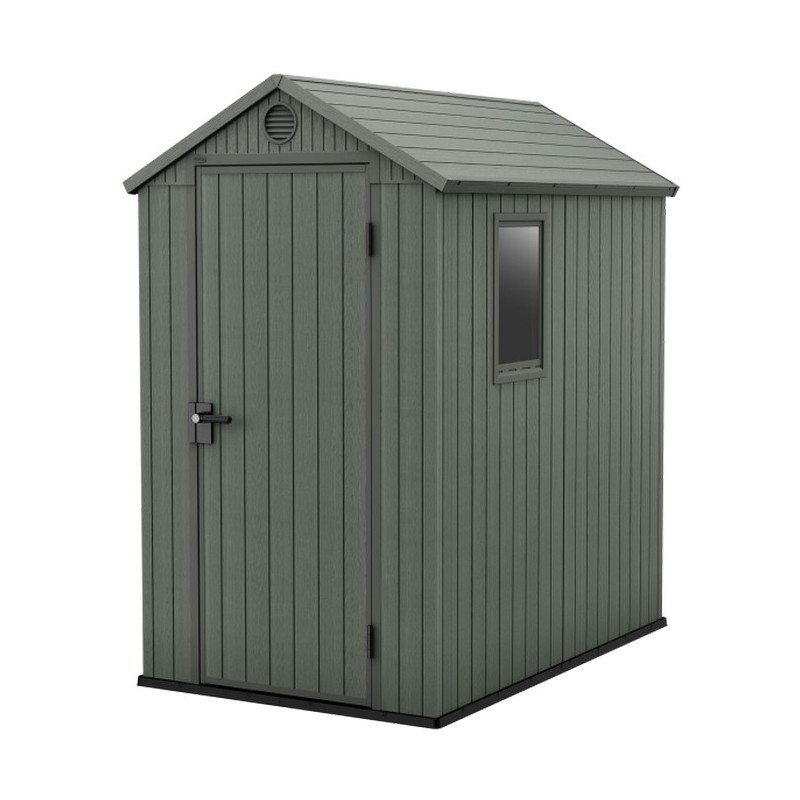 Keter Resin Garden Shed DARWIN 4x6 Green