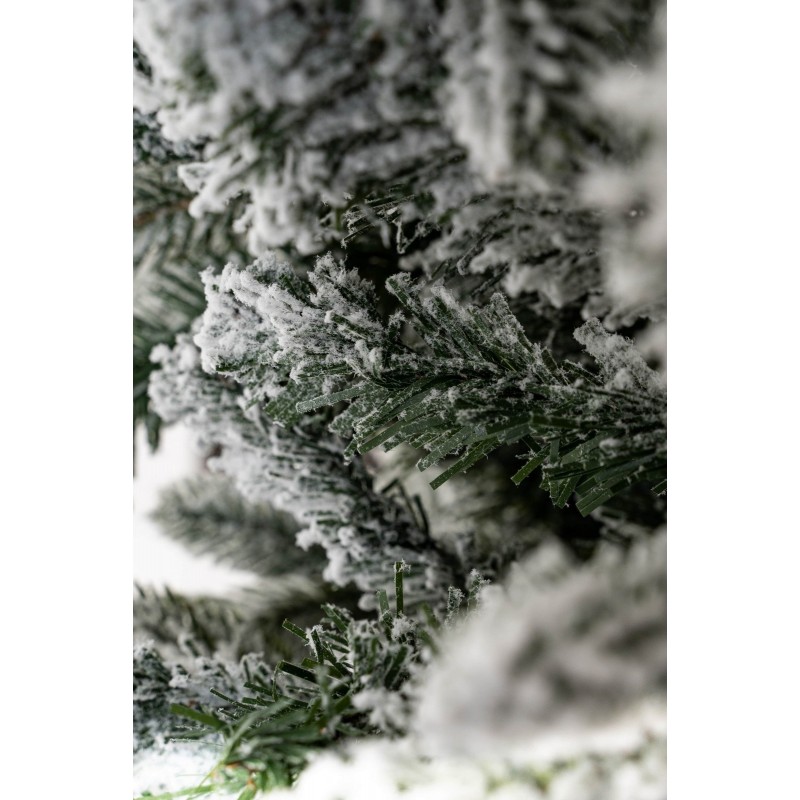 Albero di Natale Russel Innevato h180Ø65cm PE+PVC