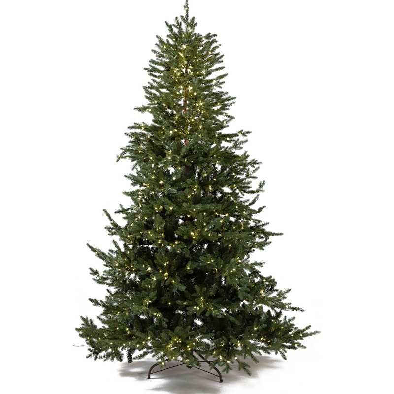 Albero di Natale Illuminato Anthony 1500 LED h 180 cm d 137 cm PE+PVC