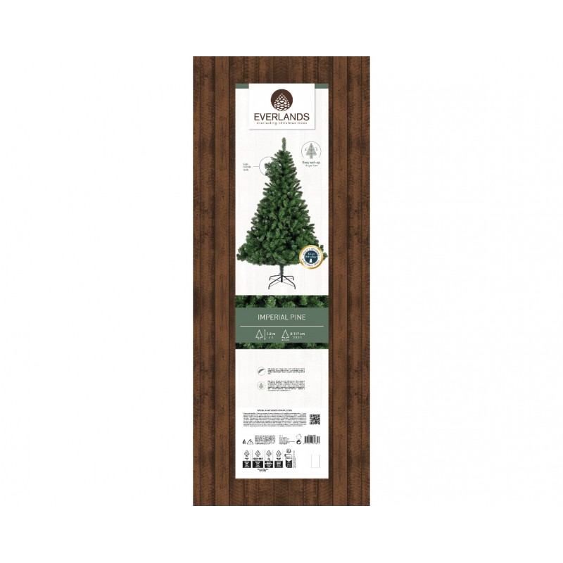 Albero di Natale Imperial h180Ø115cm PVC