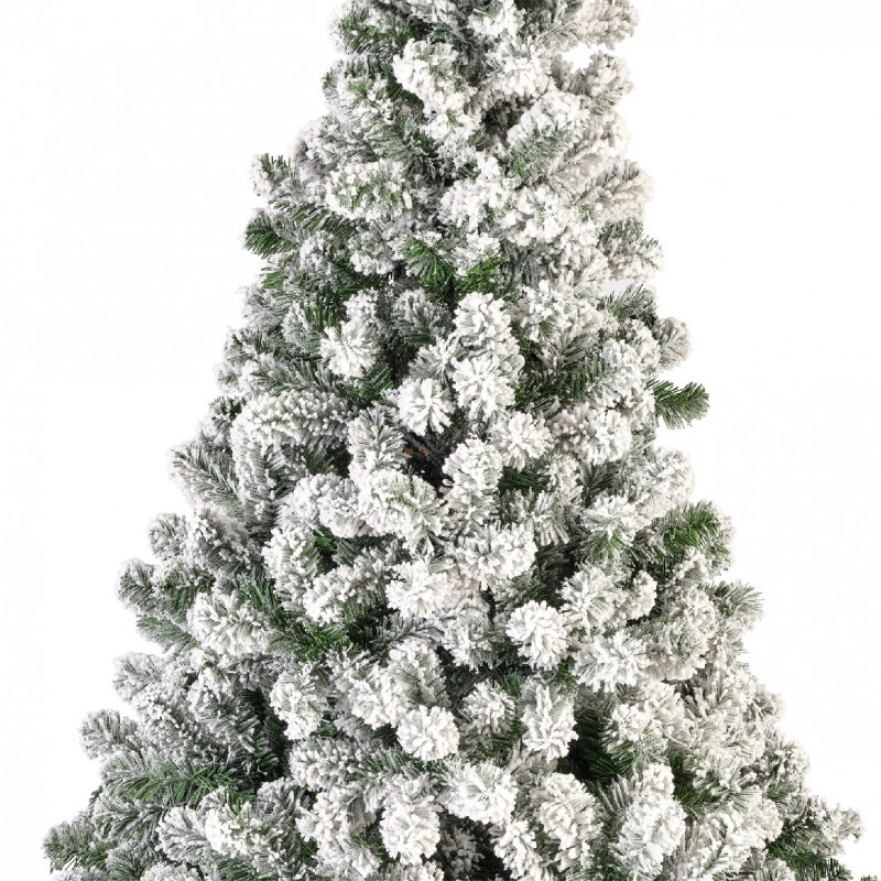 Albero di Natale Snowy Imperial Pine h210Ø137cm PVC