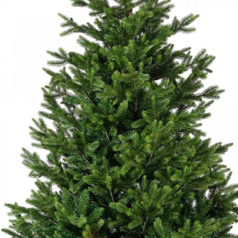 Albero di Natale Nordmann h180Ø130cm PE+PVC