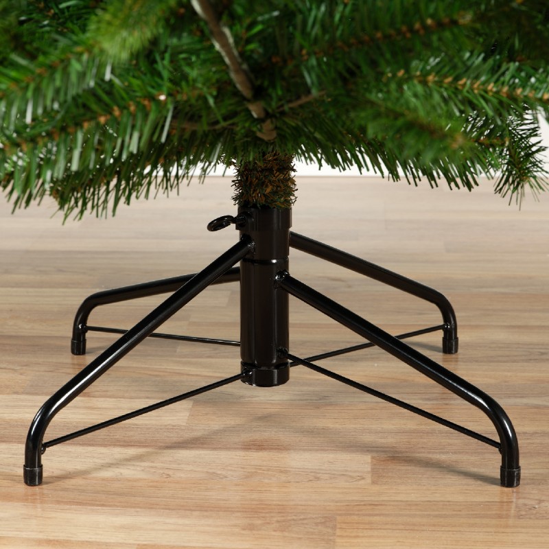 Albero di Natale Nordmann h180Ø130cm PE+PVC