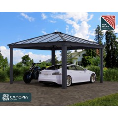 Canopia Colorado Carport in Aluminum 4.3 X 4.3 m