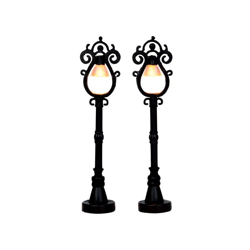 Parisian Street Lamp S/2 Cod. 44757