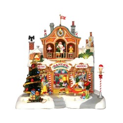 Santa's Workshop with 4.5V Adapter Ref. 35558