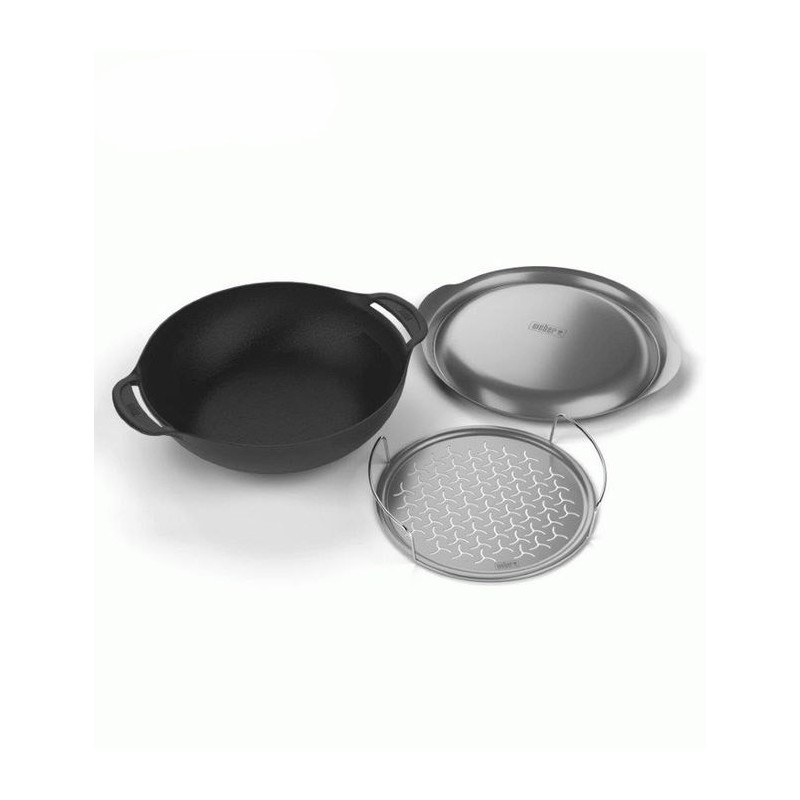 Weber Wok Set with Steaming Rack Ref. 8856