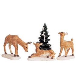 Dad and Fawns Set of 4 Ref. 92299