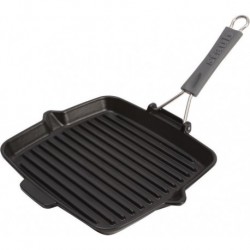 Grill pan 24 x 24 cm Black