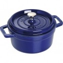 Cocotte 22 cm Blue in Cast Iron