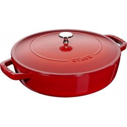 Chistera Casserole 28 cm Red in Cast Iron